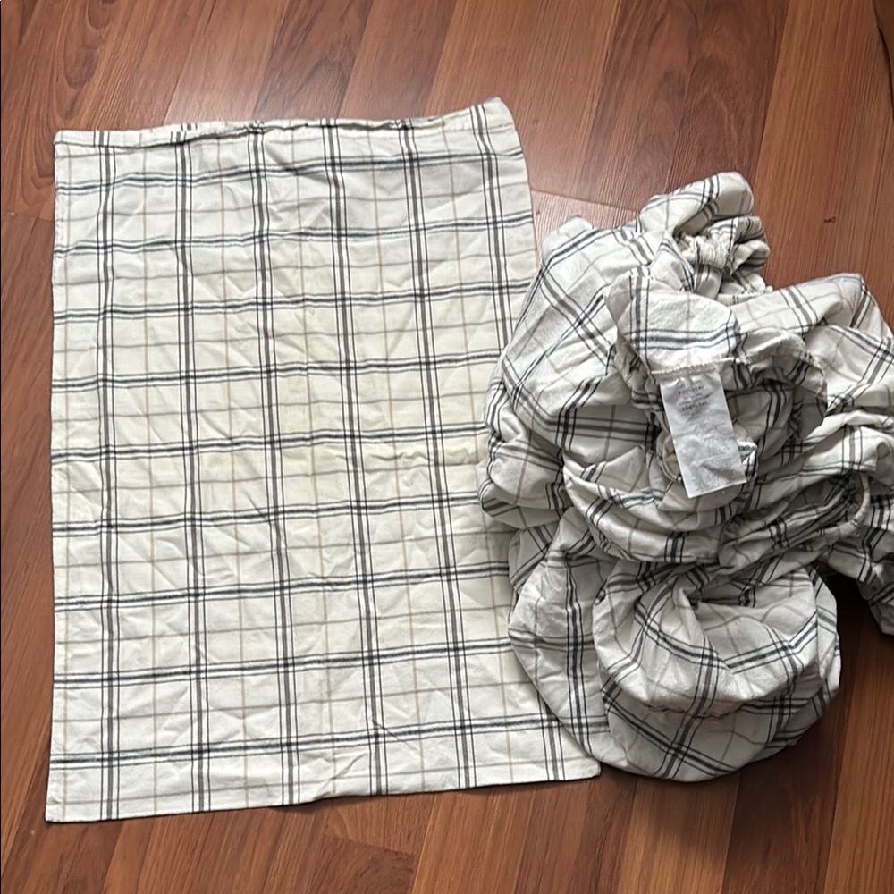 Plaid Mattress fitted sheet